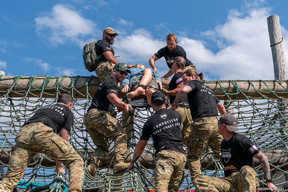 Veteran Games 2023 Obstacle Course