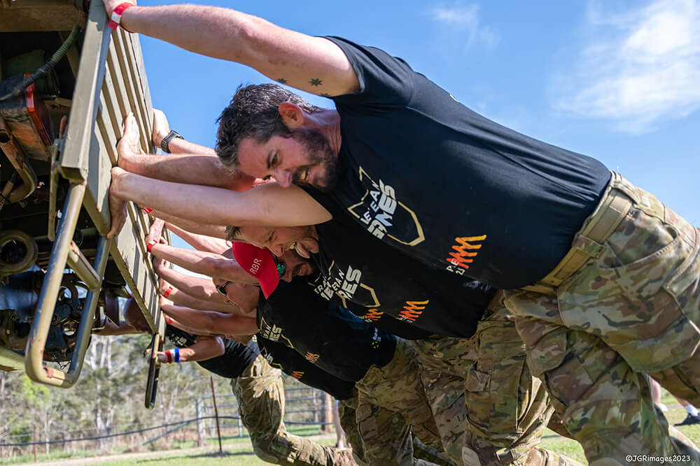 Veteran Games 2023 Obstacle Course