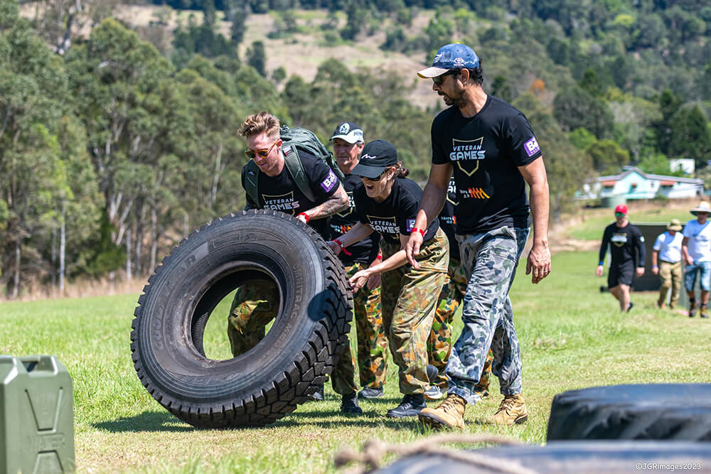 Veteran Games 2023 Obstacle Course