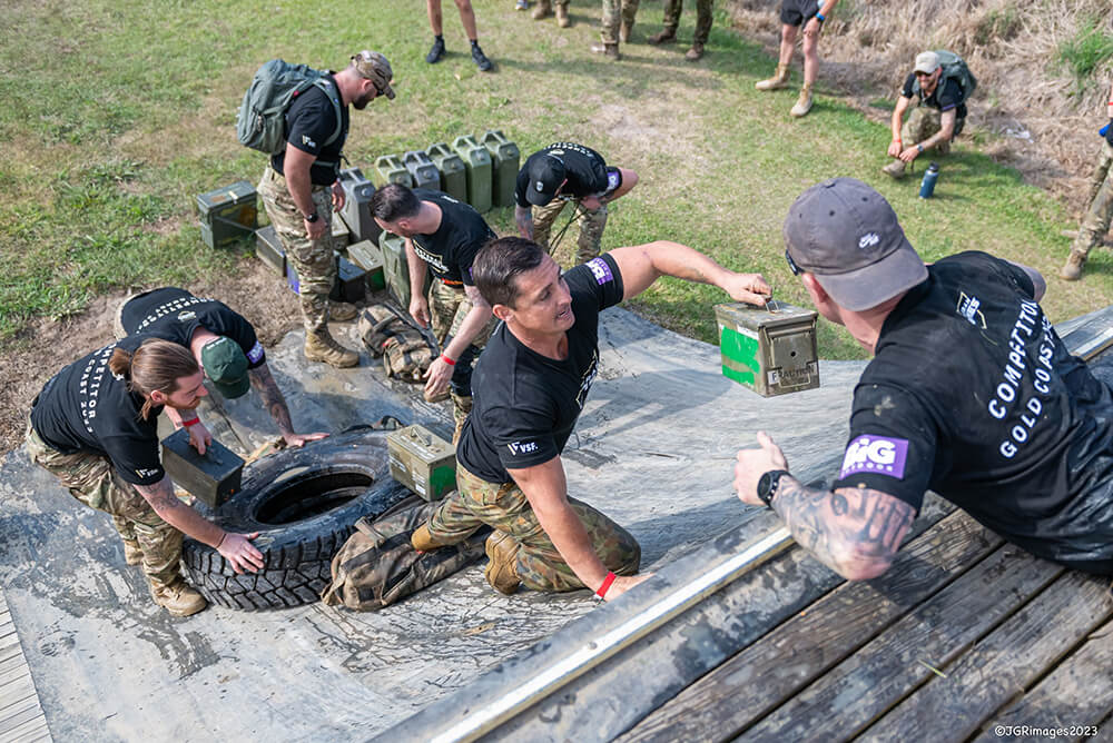 Veteran Games 2023 Obstacle Course