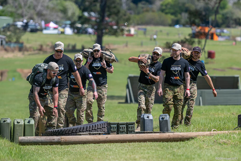 Veteran Games 2023 Obstacle Course