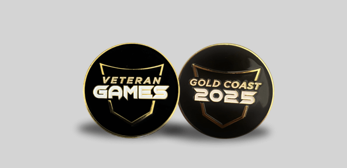2025 Veteran Games Coin